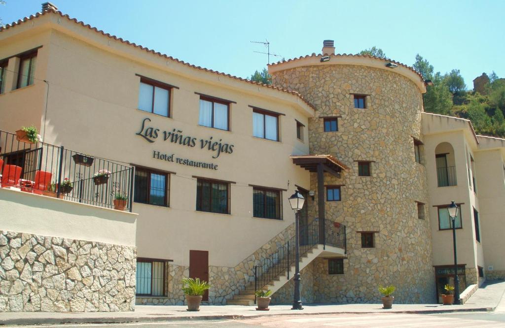 Hotel Restaurante Vinas Viejas Fuentes de Ayódar Extérieur photo