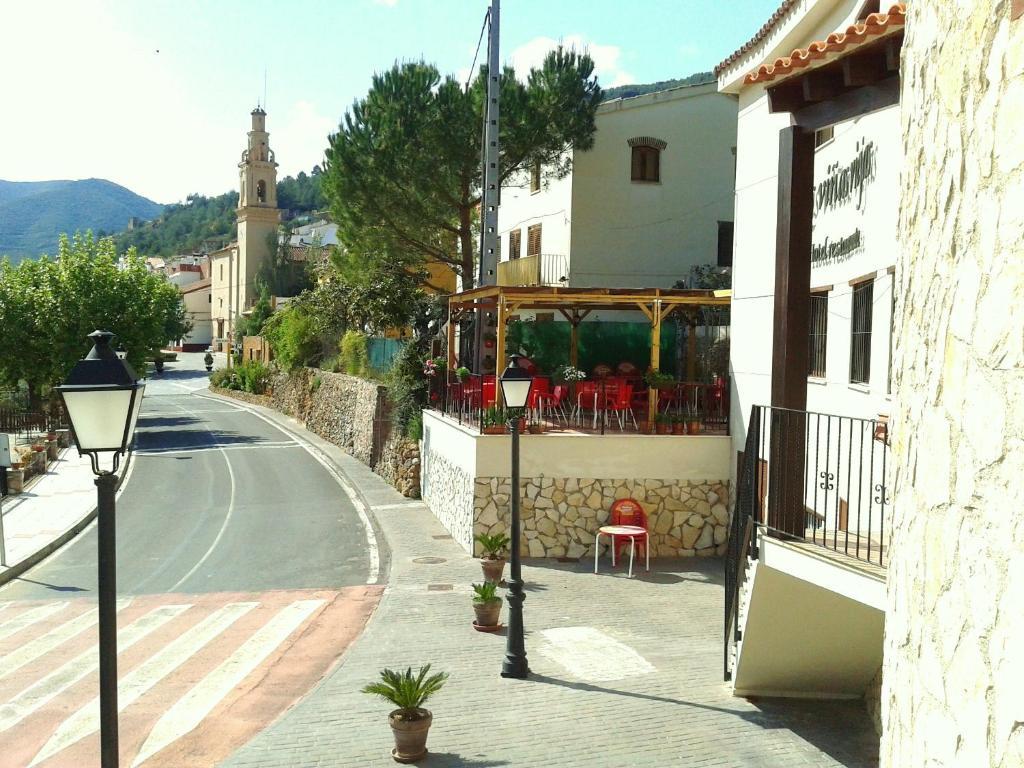 Hotel Restaurante Vinas Viejas Fuentes de Ayódar Extérieur photo